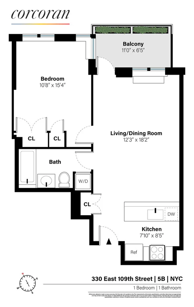 Unit for sale at 330 E 109TH Street, Manhattan, NY 10029