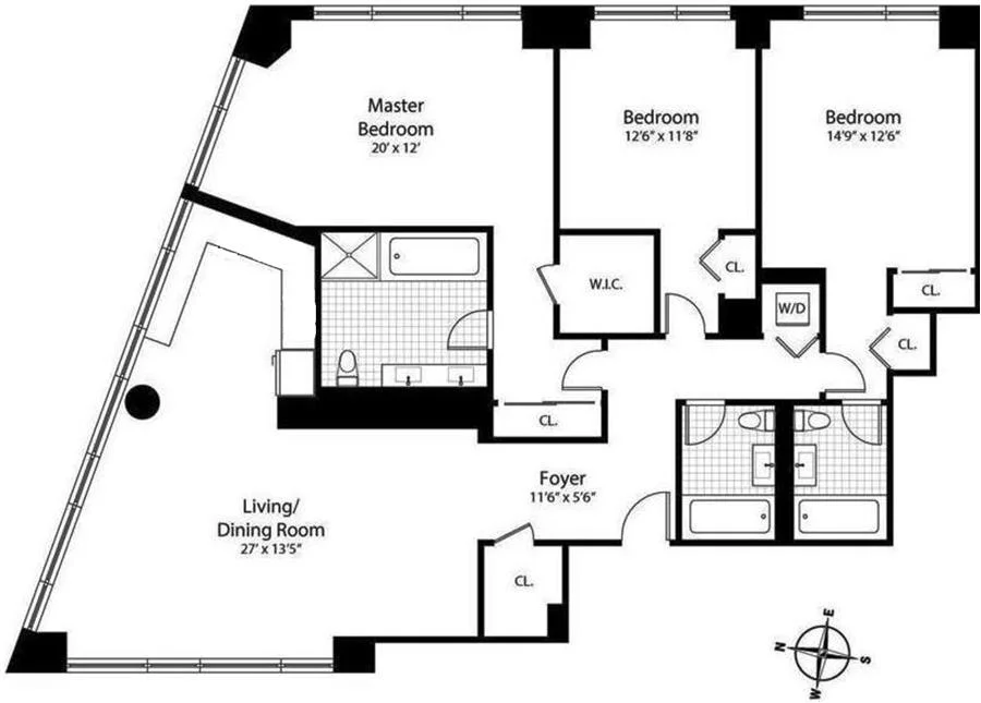 Unit for sale at 200 Chambers Street, Manhattan, NY 10007