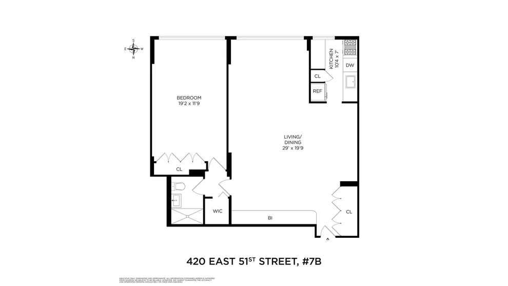 Unit for sale at 420 E 51ST Street, Manhattan, NY 10022