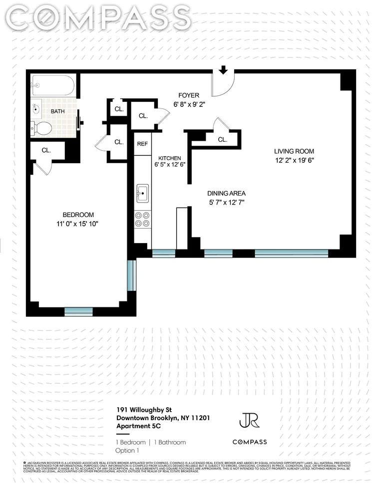 Unit for sale at 191 Willoughby Street, Brooklyn, NY 11201