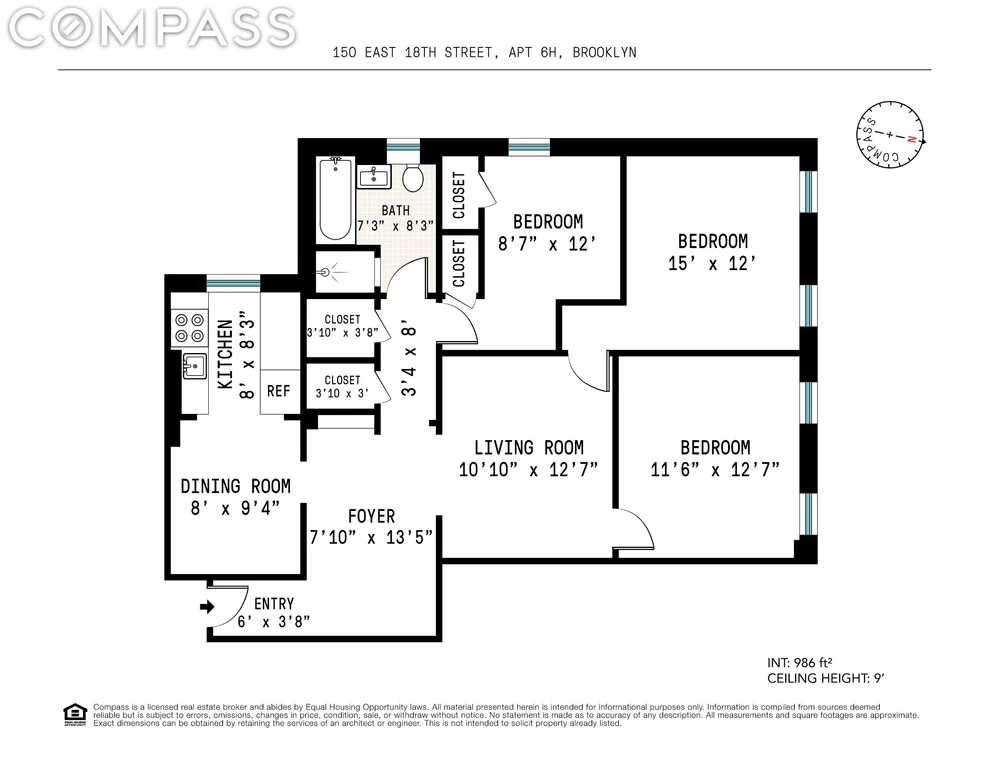 Unit for sale at 150 E 18th Street, Brooklyn, NY 11226