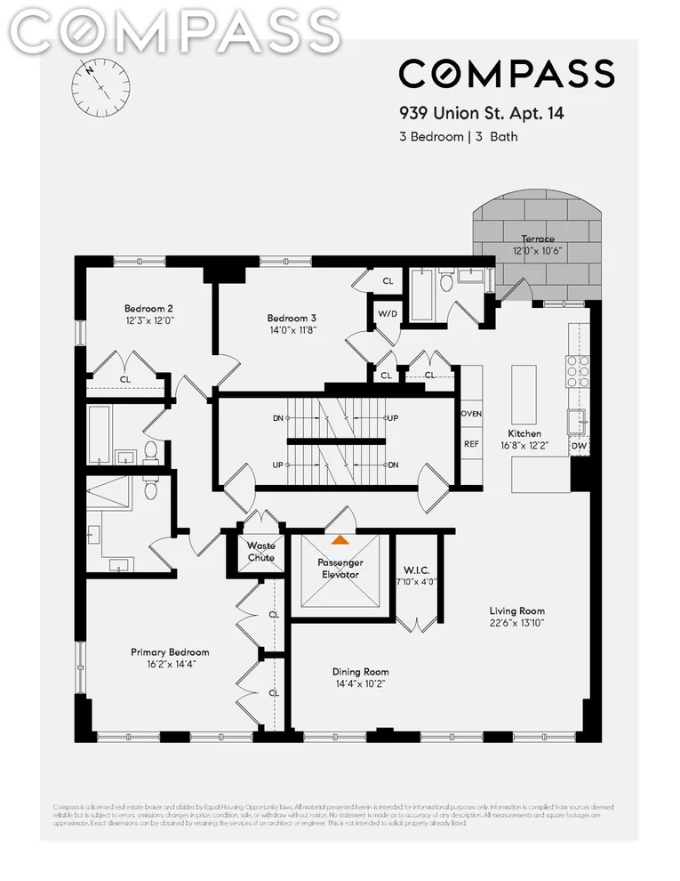 Unit for sale at 939 Union Street, Brooklyn, NY 11215