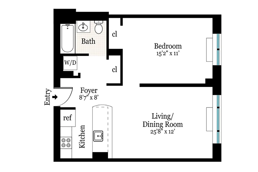 Unit for sale at 555 W 23rd Street, Manhattan, NY 10011