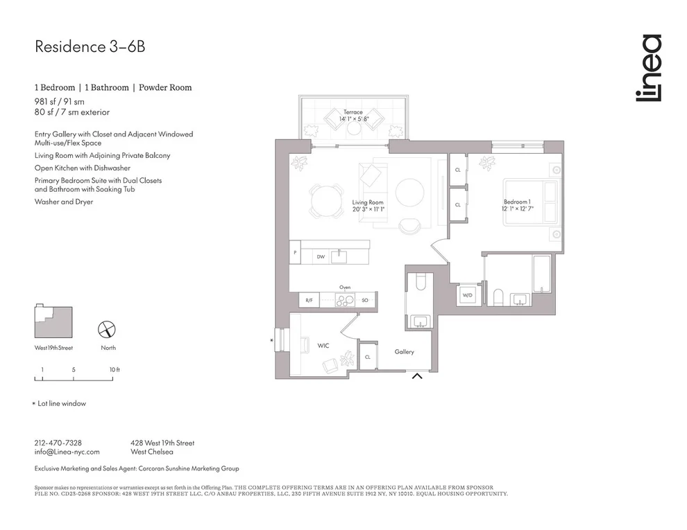 Unit for sale at 428 W 19TH Street, Manhattan, NY 10011
