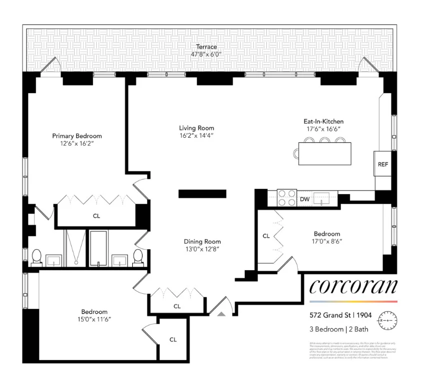 Unit for sale at 572 GRAND Street, Manhattan, NY 10002