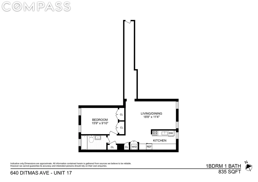 Unit for sale at 640 Ditmas Avenue, Brooklyn, NY 11218