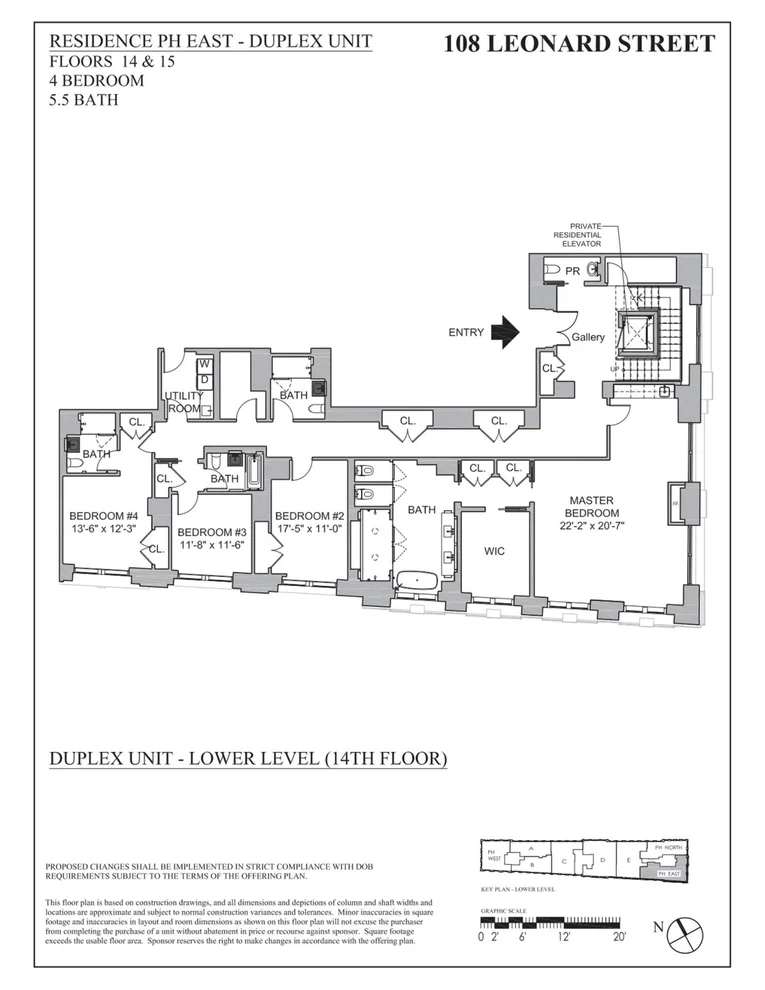 Unit for sale at 108 LEONARD Street, Manhattan, NY 10013