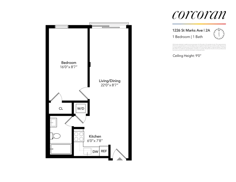 Unit for sale at 1226 St Marks Avenue, Brooklyn, NY 11213