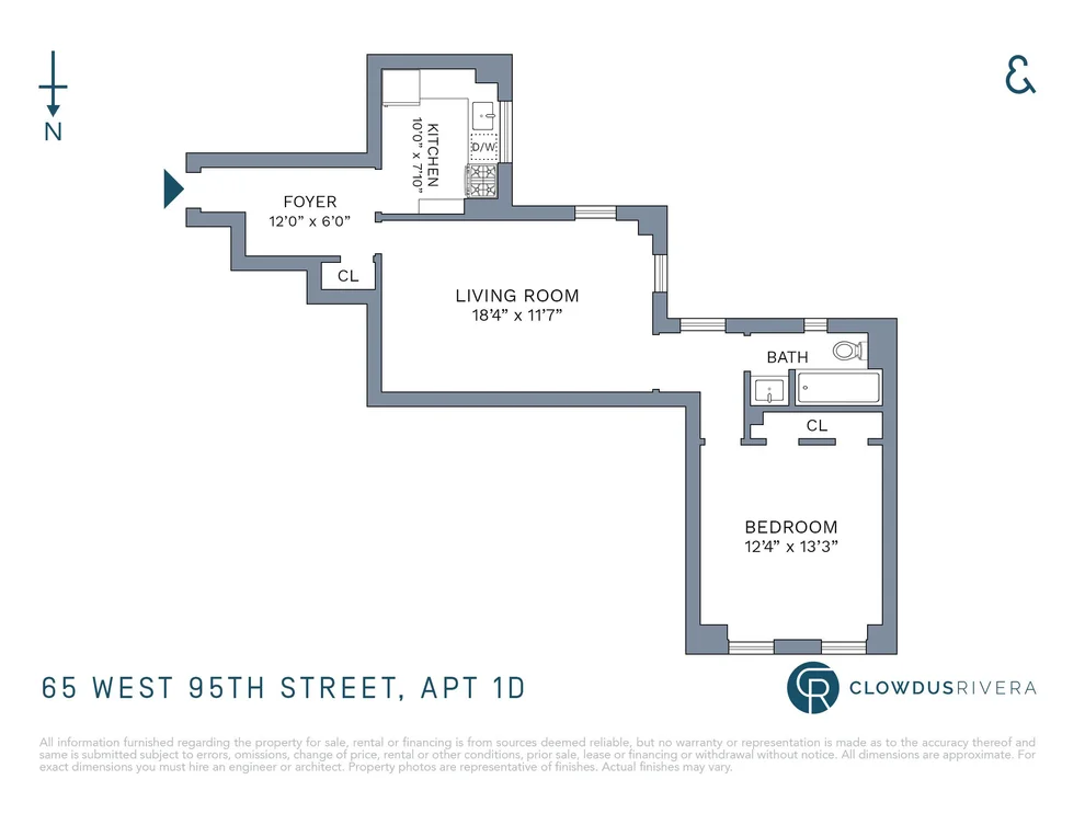 Unit for sale at 65 W 95th Street, Manhattan, NY 10025