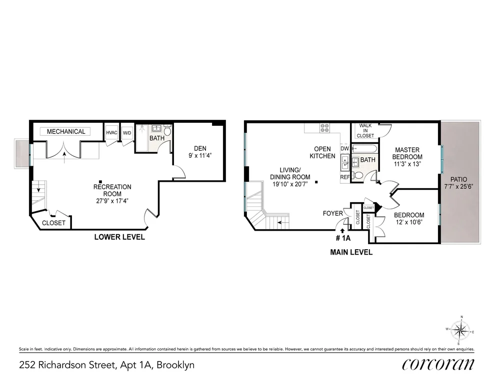Unit for sale at 252 Richardson Street, Brooklyn, NY 11222