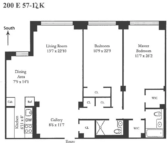 Unit for sale at 200 E 57TH Street, Manhattan, NY 10022