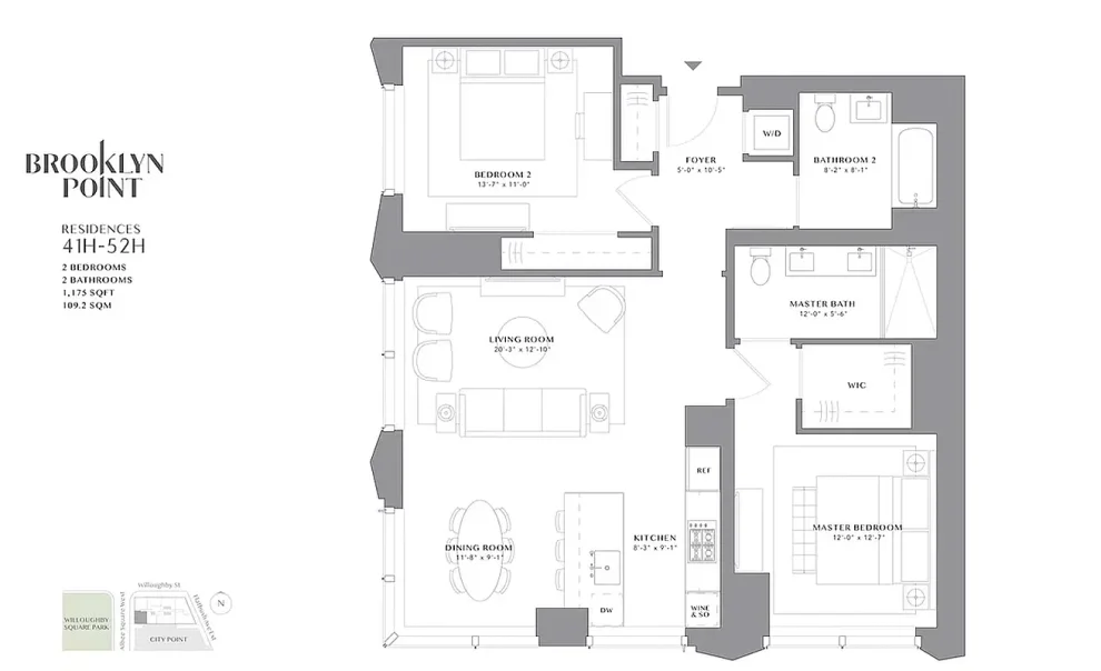 Unit for sale at 1 City Point, Brooklyn, NY 11201