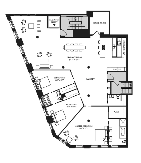 Unit for sale at 120 11th Avenue, Manhattan, NY 10011