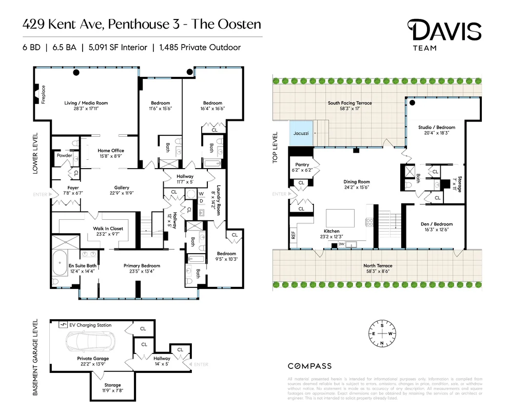 Unit for sale at 429 Kent Avenue, Brooklyn, NY 11249