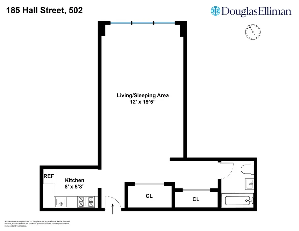 Unit for sale at 185 HALL Street, Brooklyn, NY 11205