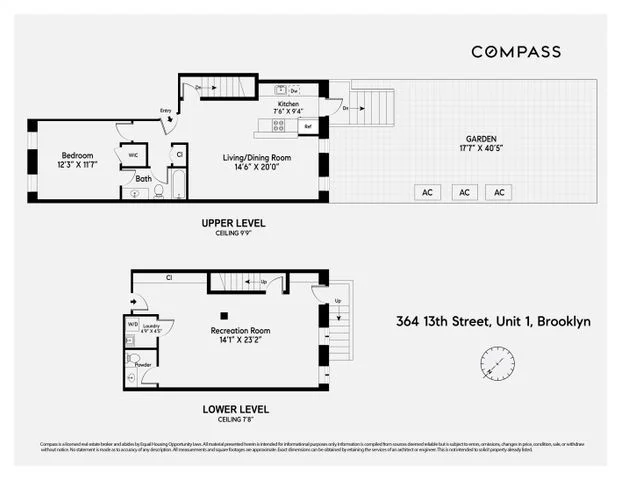 Unit for sale at 364 13th Street, Brooklyn, NY 11215