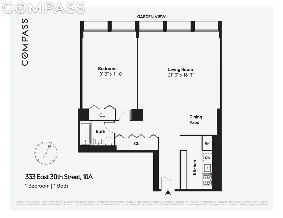Unit for sale at 333 E 30th Street, Manhattan, NY 10016