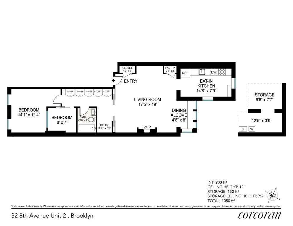 Unit for sale at 32 8TH Avenue, Brooklyn, NY 11217