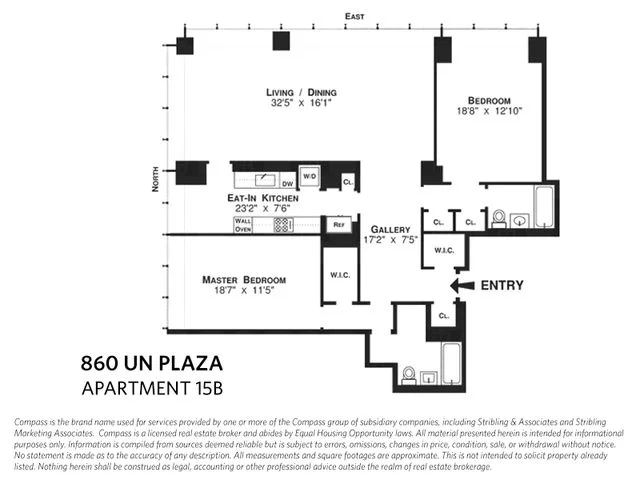 Unit for sale at 860 United Nations Plaza, Manhattan, NY 10017