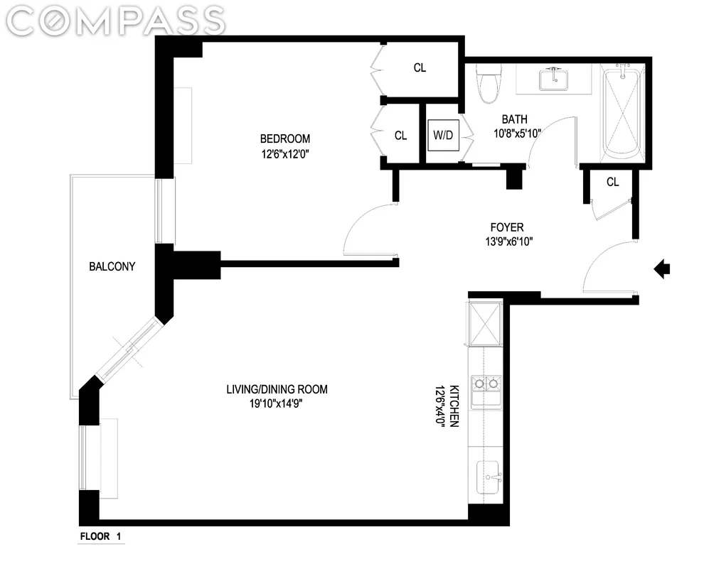 Unit for sale at 333 Rector Place, Manhattan, NY 10280