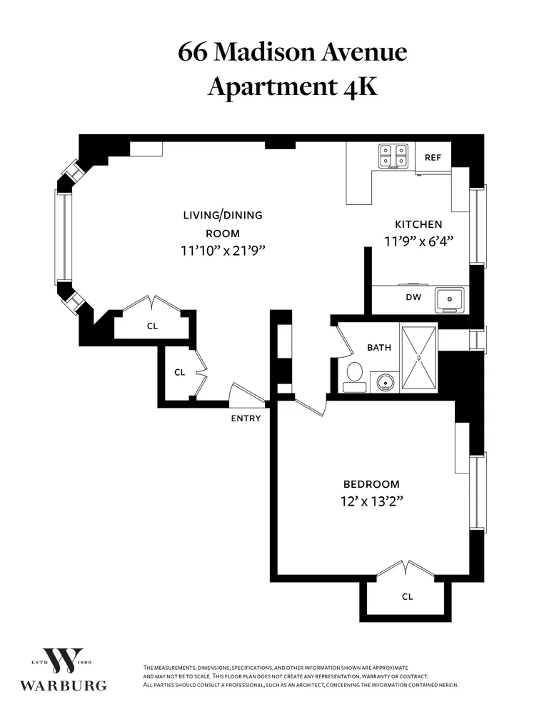 Unit for sale at 66 MADISON Avenue, Manhattan, NY 10016