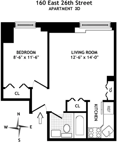 Unit for sale at 160 E 26th Street, Manhattan, NY 10010