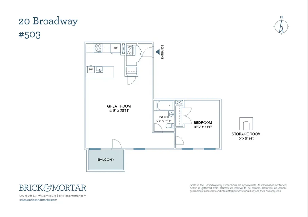 Unit for sale at 20 Broadway, Brooklyn, NY 11211