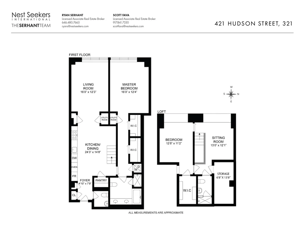 Unit for sale at 421 Hudson Street, Manhattan, NY 10014