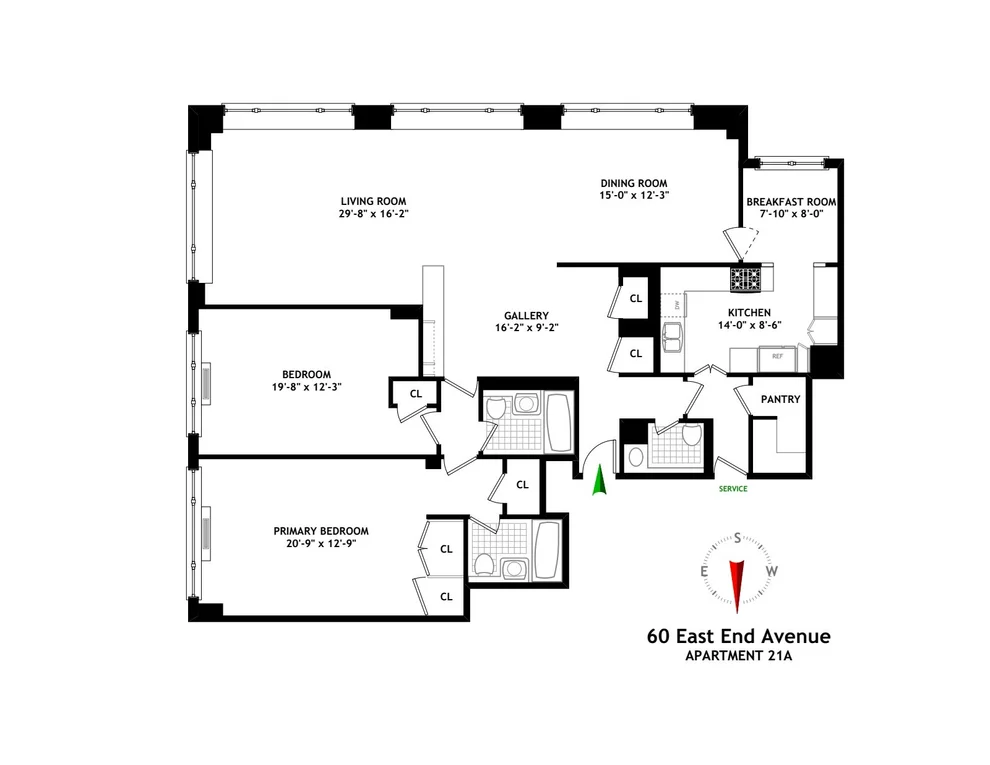 Unit for sale at 60 E END Avenue, Manhattan, NY 10028