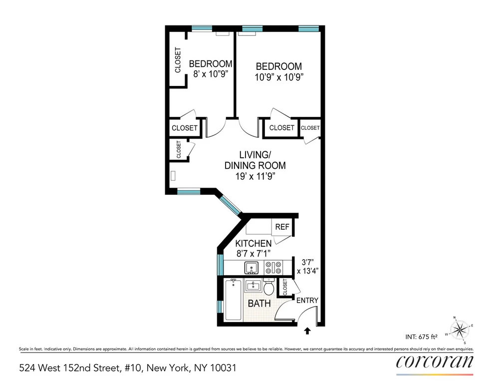 Unit for sale at 524 W 152ND Street, Manhattan, NY 10031
