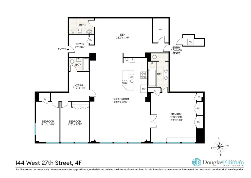 Unit for sale at 144 W 27TH Street, Manhattan, NY 10001