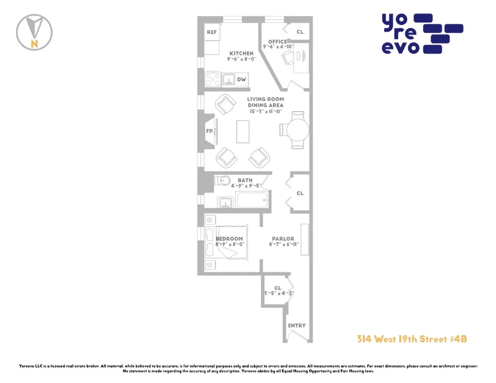 Unit for sale at 314 W 19th Street, Manhattan, NY 10011