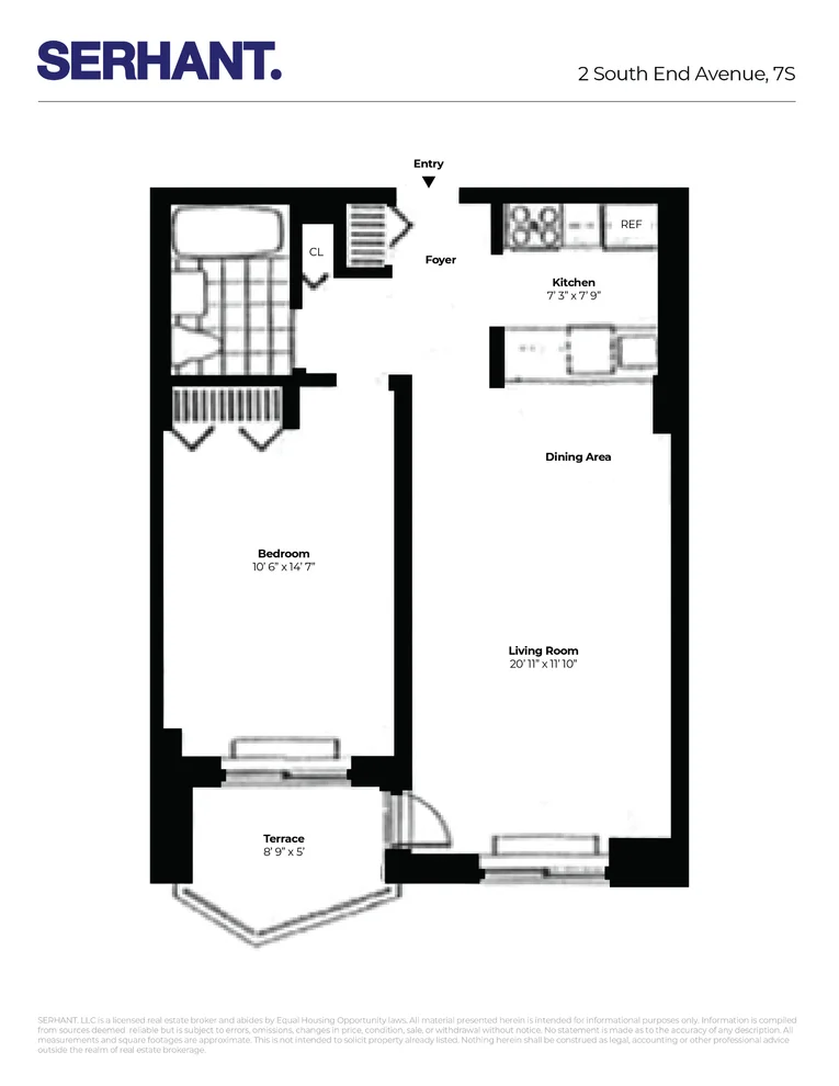 Unit for sale at 2 S END Avenue, Manhattan, NY 10280