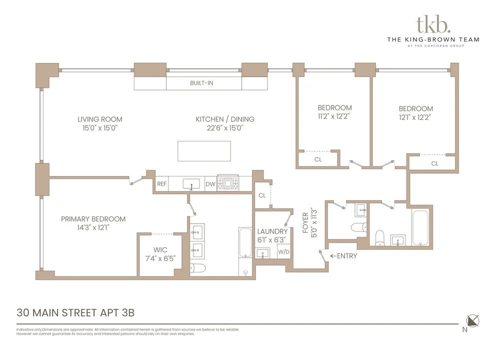 Unit for sale at 30 MAIN Street, Brooklyn, NY 11201