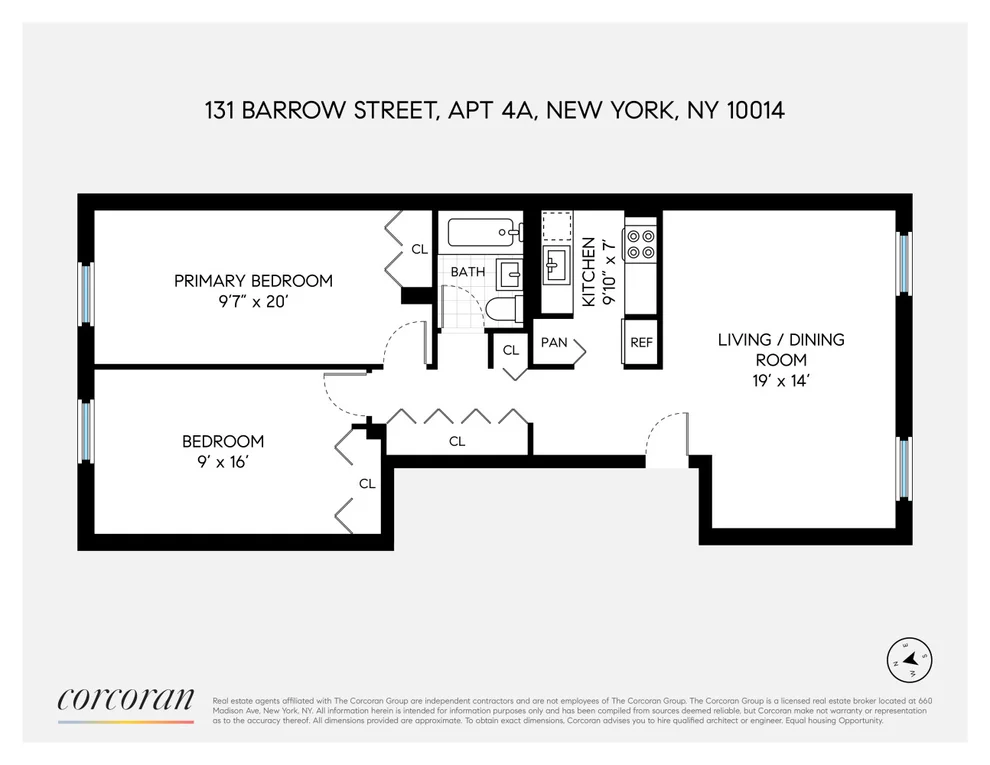 Unit for sale at 131 BARROW Street, Manhattan, NY 10014