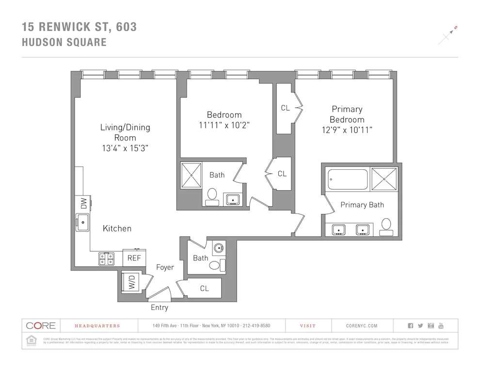 Unit for sale at 15 Renwick Street, Manhattan, NY 10013