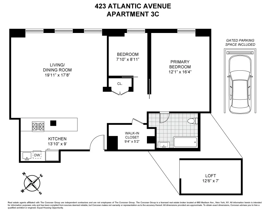 Unit for sale at 423 ATLANTIC Avenue, Brooklyn, NY 11217
