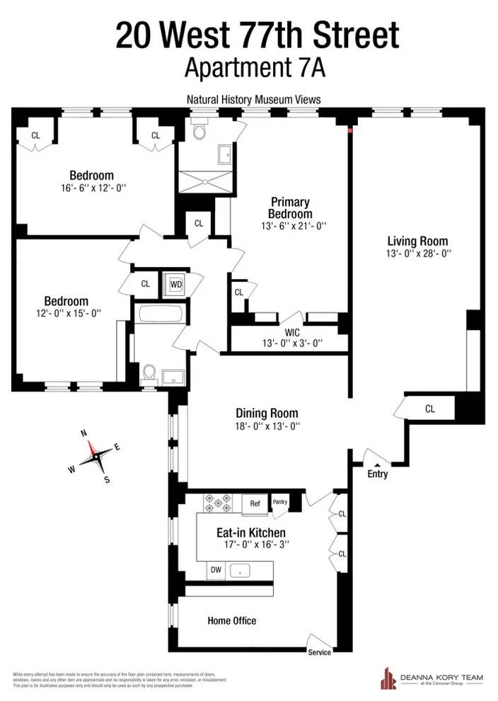 Unit for sale at 20 W 77TH Street, Manhattan, NY 10024
