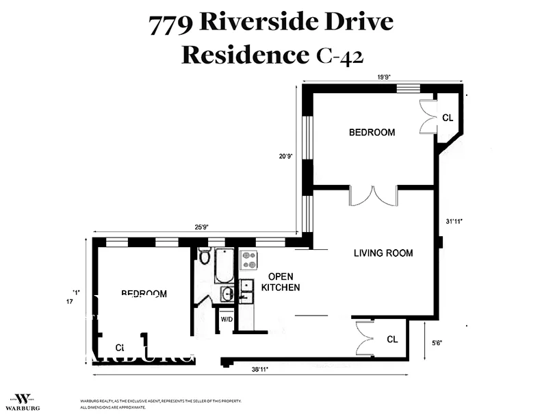 Unit for sale at 779 RIVERSIDE Drive, Manhattan, NY 10032
