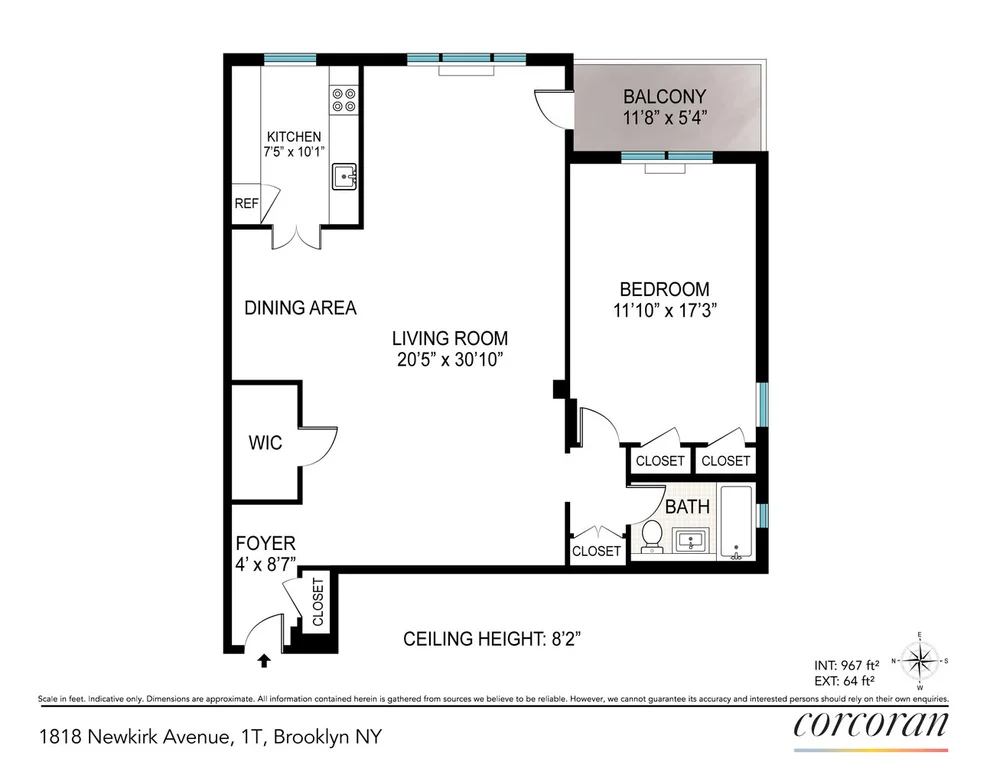 Unit for sale at 1818 Newkirk Avenue, Brooklyn, NY 11226