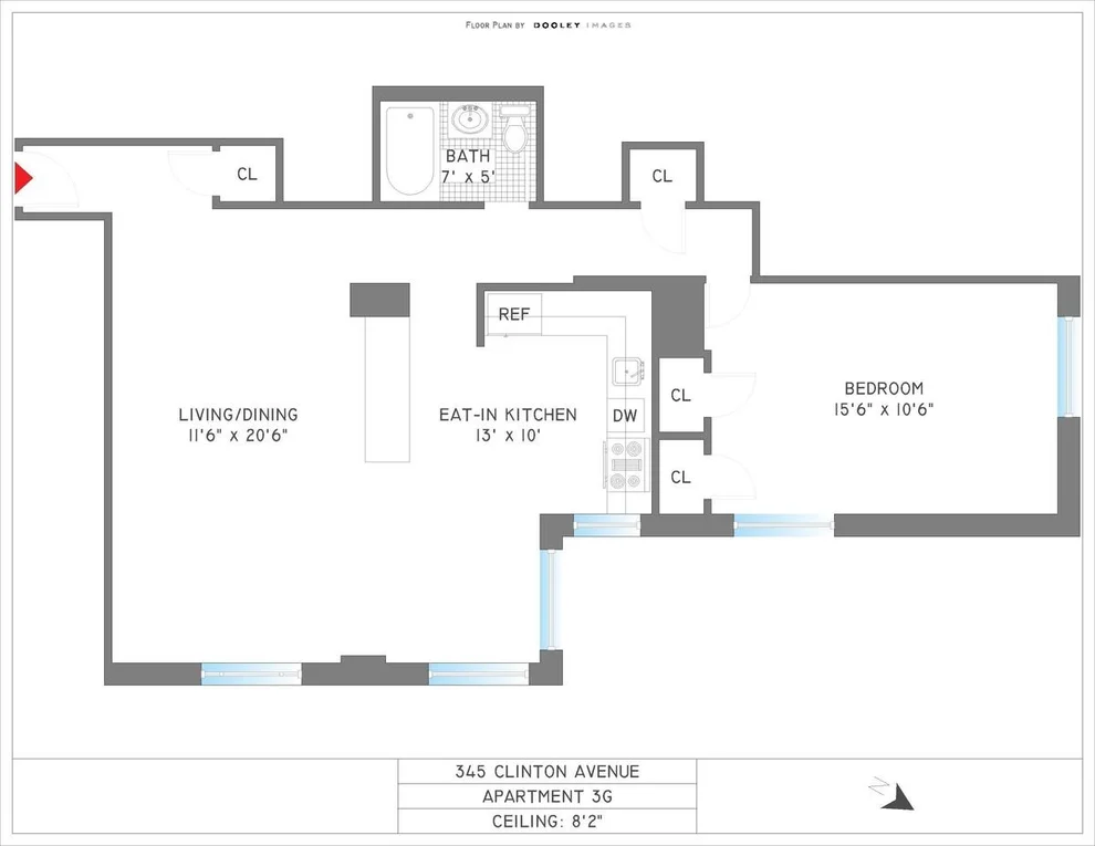 Unit for sale at 345 CLINTON Avenue, Brooklyn, NY 11238