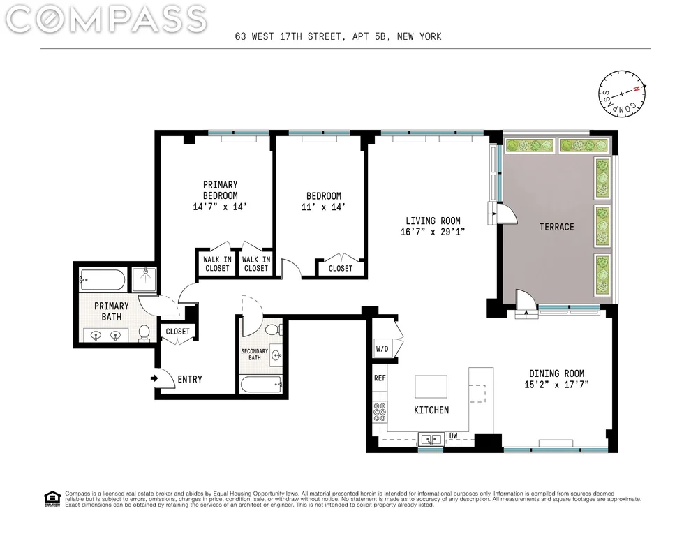 Unit for sale at 63 W 17th Street, Manhattan, NY 10011