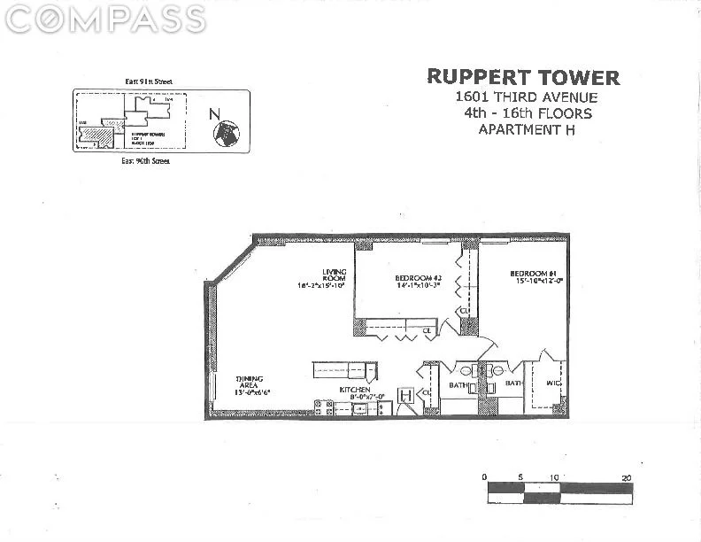 Unit for sale at 1601 3rd Avenue, Manhattan, NY 10128