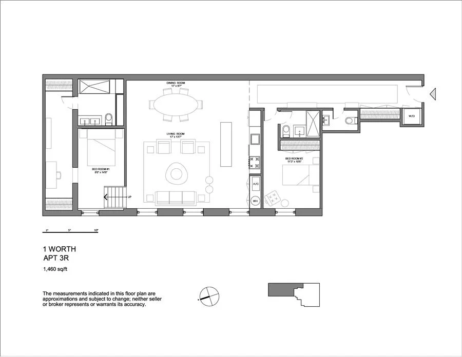 Unit for sale at 1 Worth Street, Manhattan, NY 10013