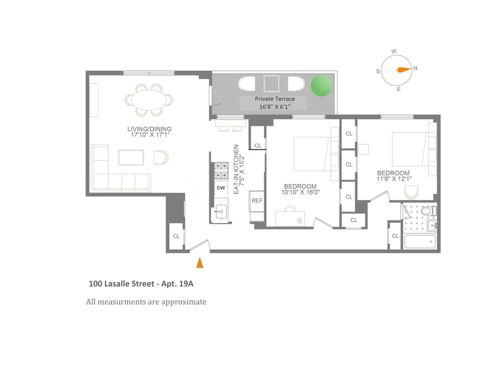 Unit for sale at 100 LASALLE Street, Manhattan, NY 10027