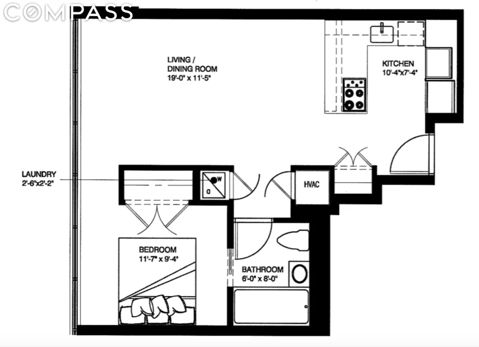 Unit for sale at 162 N 12th Street, Brooklyn, NY 11249