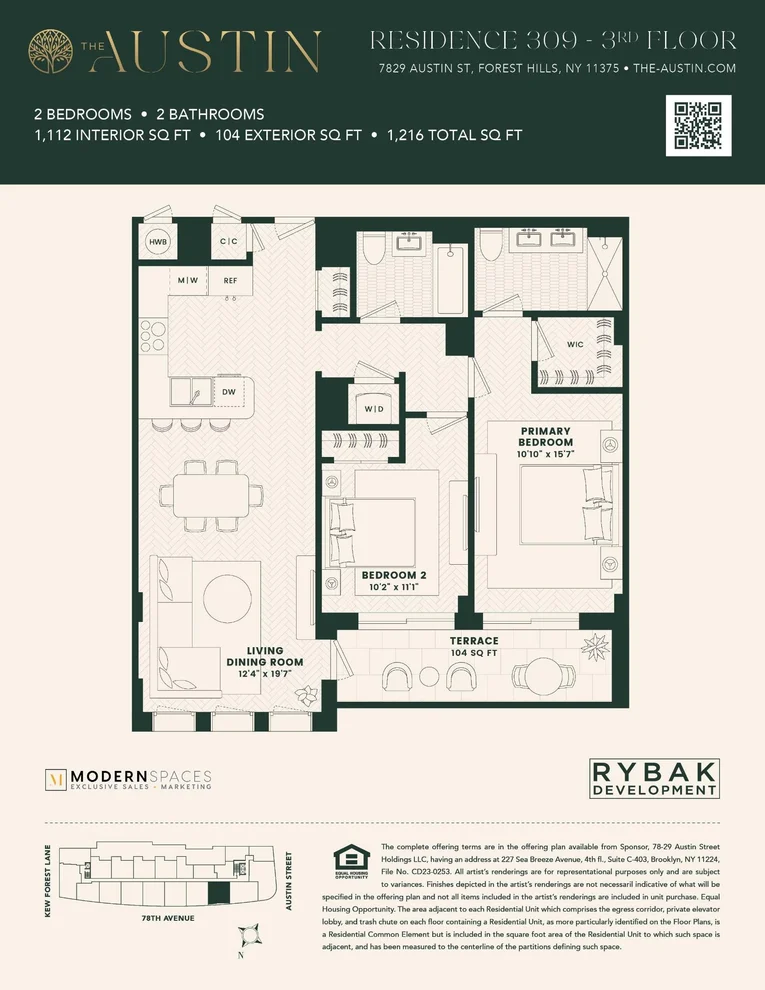 Unit for sale at 78-29 Austin Street, Queens, NY 11375