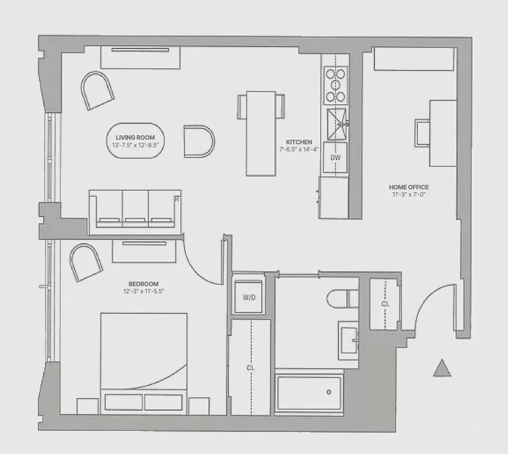 Unit for sale at 500 W 45th Street, Manhattan, NY 10036