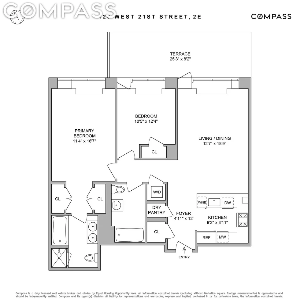 Unit for sale at 125 W 21st Street, Manhattan, NY 10011