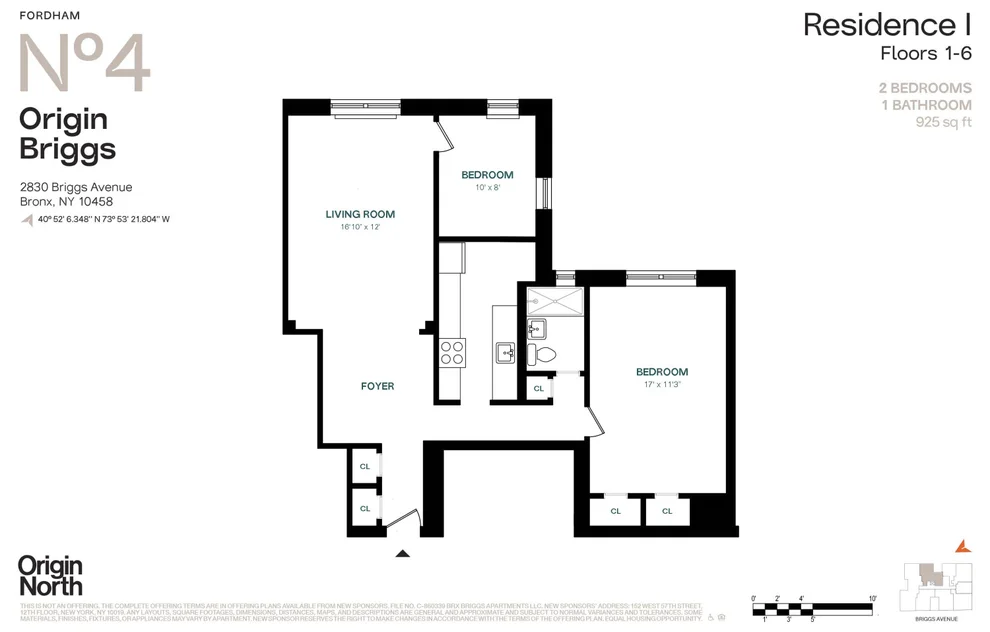 Unit for sale at 2830 BRIGGS Avenue, Bronx, NY 10458